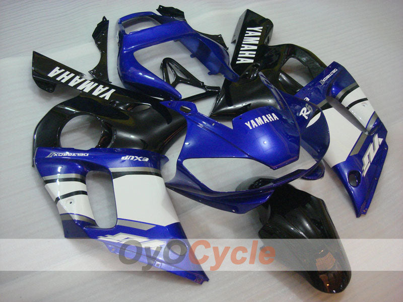 Kit de carenado por inyección para YZF-R6 98-02 - Azul, blanco - Estilo de fábrica #OYO87906020
