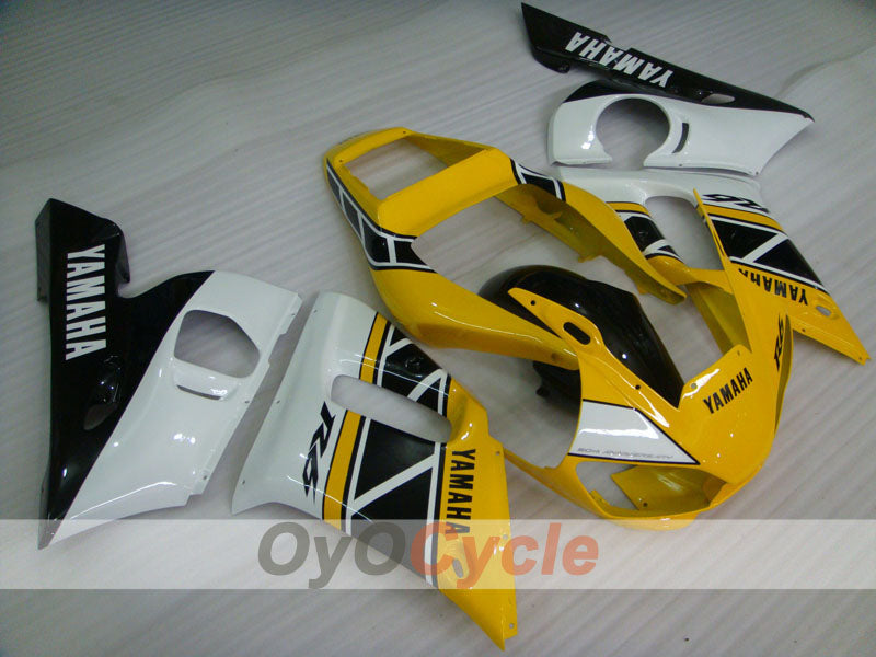 Kit de carenado por inyección para YZF-R6 98-02 - Amarillo, Blanco - Estilo de fábrica #OYO87906021 Imagen principal del producto