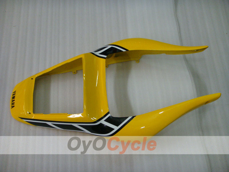 Kit de carenado por inyección para YZF-R6 98-02 - Amarillo, Blanco - Estilo de fábrica #OYO87906021