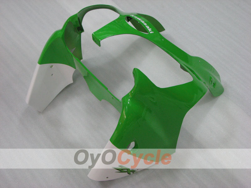 Carenado de inyección para NINJA ZX-6R 00-02 - Verde, Negro - Estilo de fábrica #OYO87906023