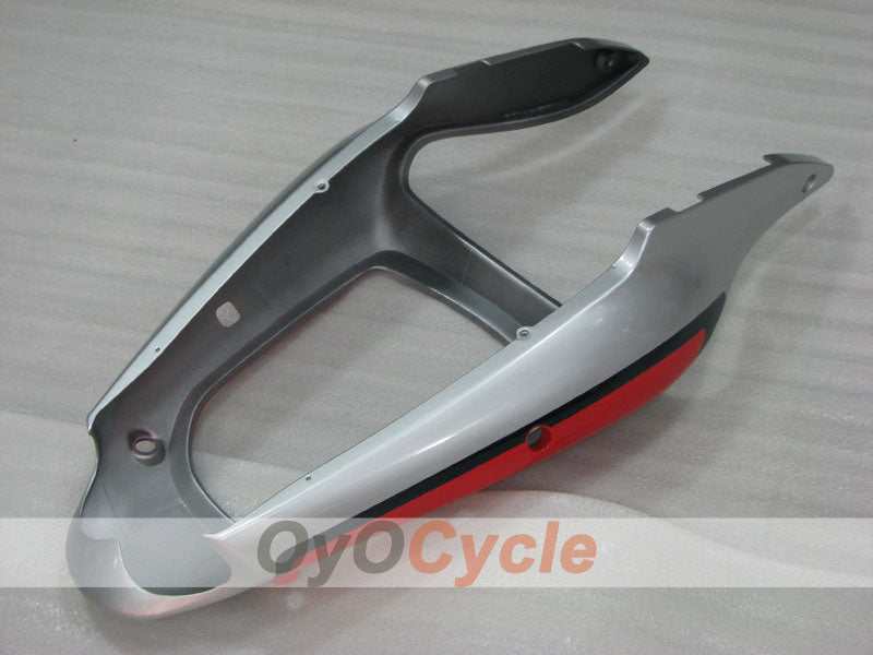 Kit de carenado por inyección para NINJA ZX-6R 00-02 - Rojo, Negro, Plata - Estilo de fábrica #OYO87906024