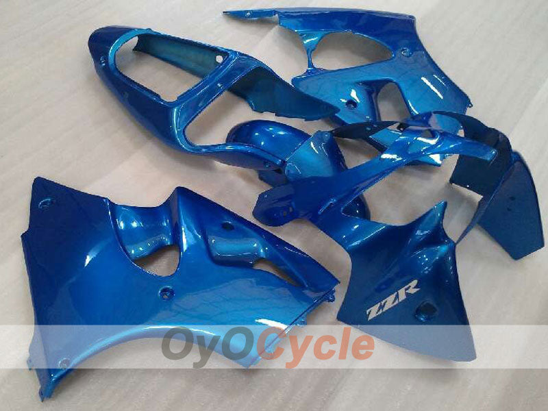 Kit de carenado por inyección para NINJA ZX-6R 00-02 - Azul - Sin calcomanías ni adhesivos, Estilo de fábrica #OYO87906028 Imagen principal del producto