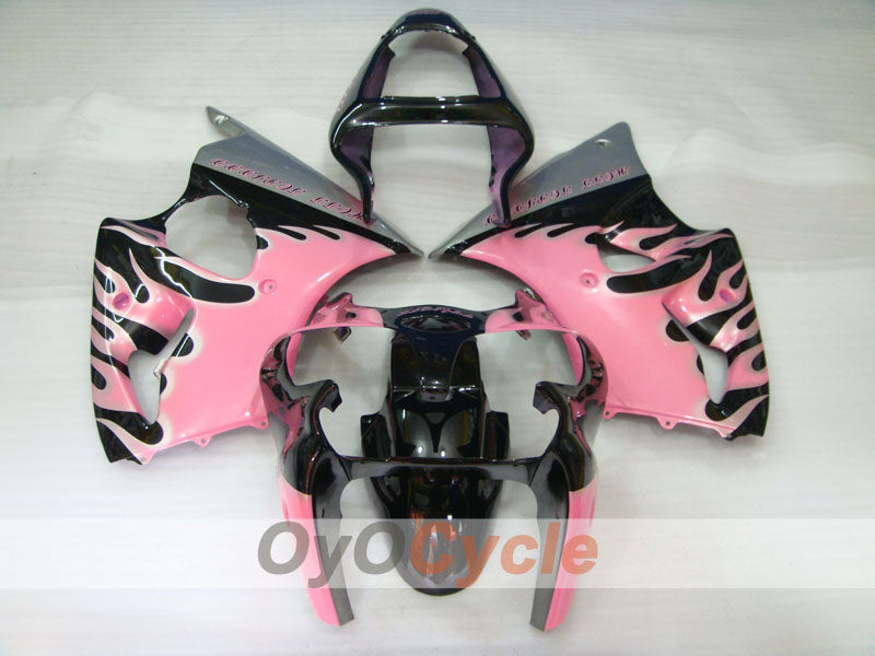 Kit de carenado de inyección para NINJA ZX-6R 00-02 - Negro, Rosa - Personalizar #OYO87906032 Imagen secundaria del producto