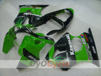 Kit de carenado por inyección para NINJA ZX-6R 00-02 - Verde, Negro - Monster #OYO87906036