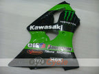Kit de carenado por inyección para NINJA ZX-6R 00-02 - Verde, Negro - Monster #OYO87906036