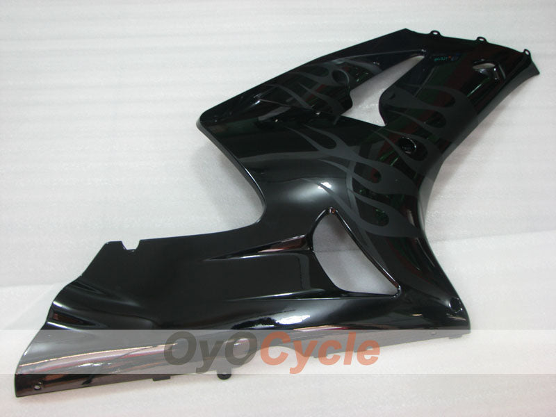 Kit de carenado por inyección para NINJA ZX-6R 03-04 - Negro - Llama #OYO87906037