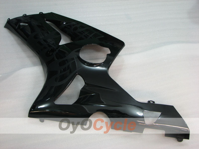 Kit de carenado por inyección para NINJA ZX-6R 03-04 - Negro - Llama #OYO87906037