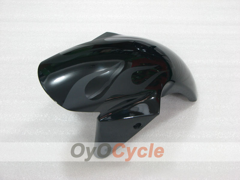 Kit de carenado por inyección para NINJA ZX-6R 03-04 - Negro - Llama #OYO87906037