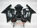 Kit de carenado por inyección para NINJA ZX-6R 03-04 - Negro - Llama #OYO87906037
