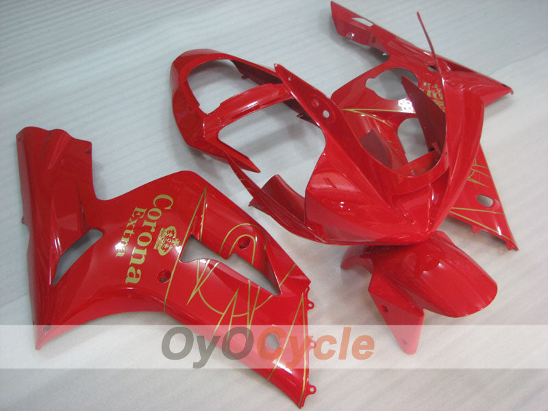 Kit de carenado por inyección para NINJA ZX-6R 03-04 - Rojo - Corona #OYO87906040 Imagen principal del producto