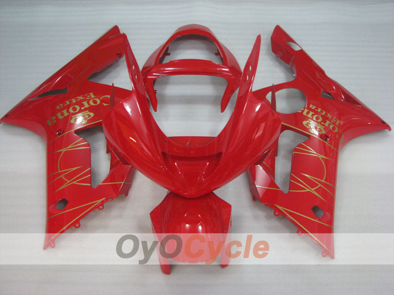 Kit de carenado por inyección para NINJA ZX-6R 03-04 - Rojo - Corona #OYO87906040 Imagen secundaria del producto