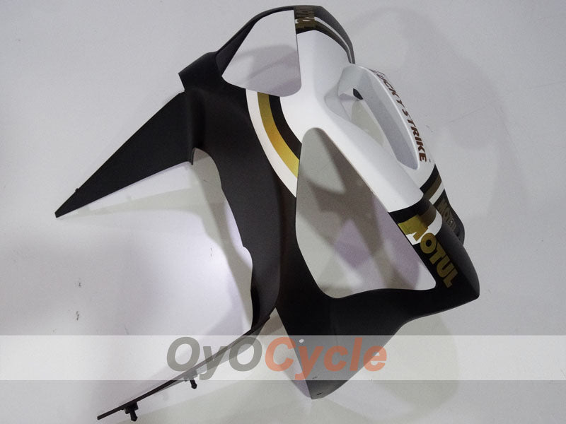 Kit de carenado por inyección para NINJA ZX-6R 03-04 - Blanco, Negro - Lucky Strike #OYO87906041