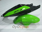 Carenado de inyección para NINJA ZX-6R 05-06 - Verde, Blanco - Estilo de fábrica #OYO87906047