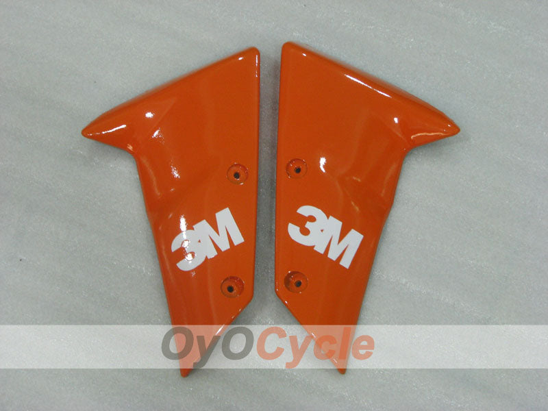 Carenado de inyección para NINJA ZX-6R 05-06 - Naranja, Negro - Monster #OYO87906048