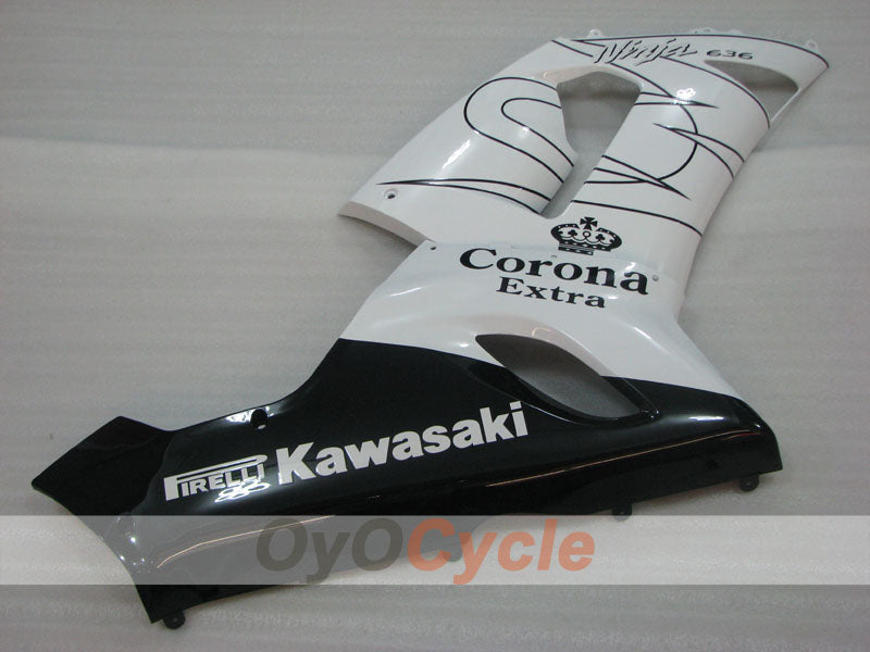 Carenado lateral izquierdo y derecho para Kawasaki 05-06 Ninja ZX-6R #OYO87913137 Imagen secundaria del producto