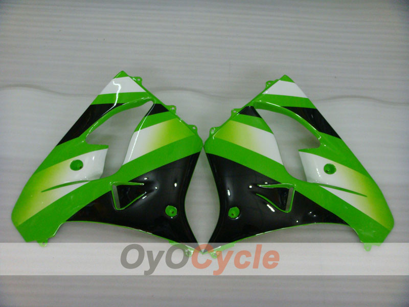 Juego de carenado para NINJA ZX-9R 00-01 - Verde, Negro - Estilo de fábrica #OYO87906062