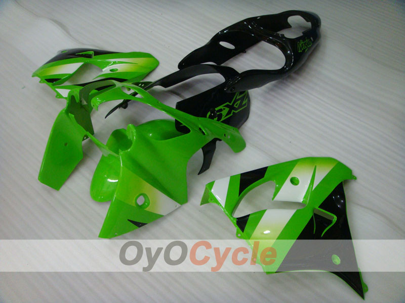 Juego de carenado para NINJA ZX-9R 00-01 - Verde, Negro - Estilo de fábrica #OYO87906062