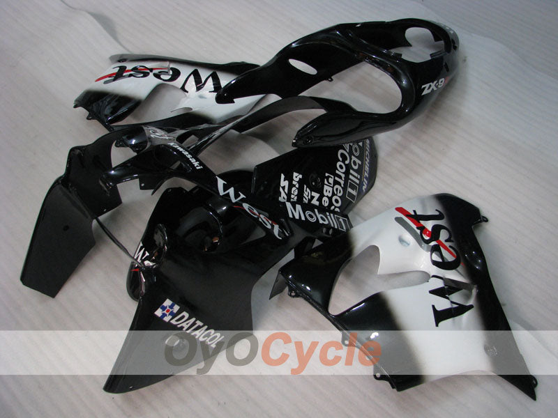Kit de carenado para NINJA ZX-9R 00-01 - Blanco, Negro - West #OYO87906064