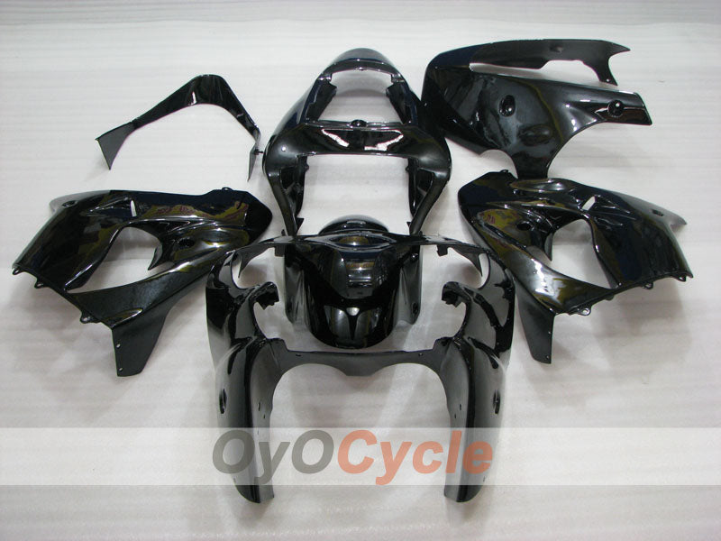Kit de carenado para 02-03 NINJA ZX-9R - Negro - Sin pegatinas/calcomanías, Estilo de fábrica #OYO87906065 Imagen secundaria del producto