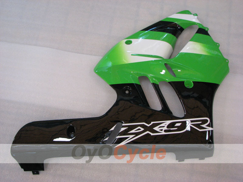 Kit de carenado para NINJA ZX-9R 94-97 - Verde, Negro - Estilo de fábrica #OYO87906070