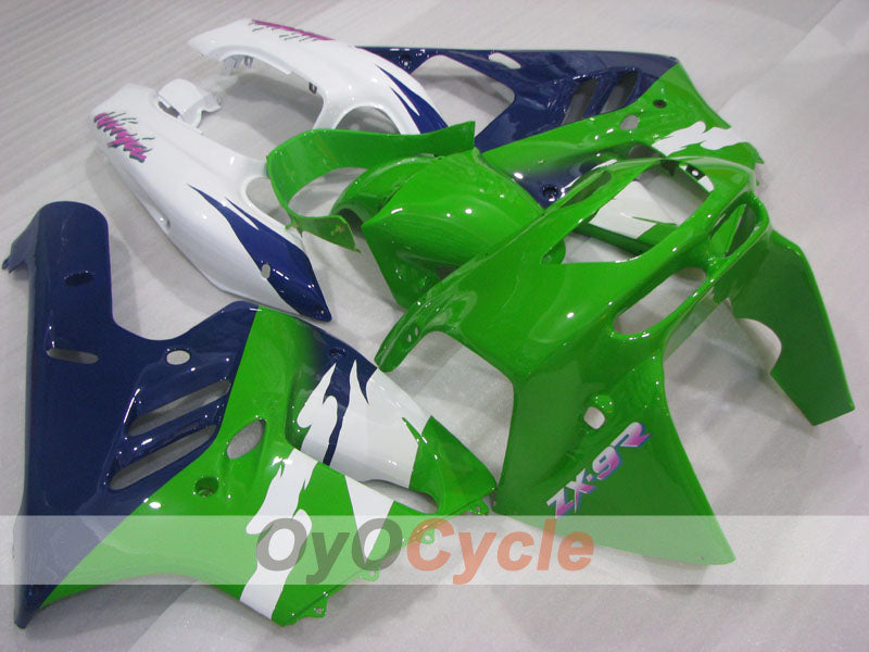 Kit de carenado para NINJA ZX-9R 94-97 - Verde, Azul, Blanco - Estilo de fábrica #OYO87906071 Imagen principal del producto