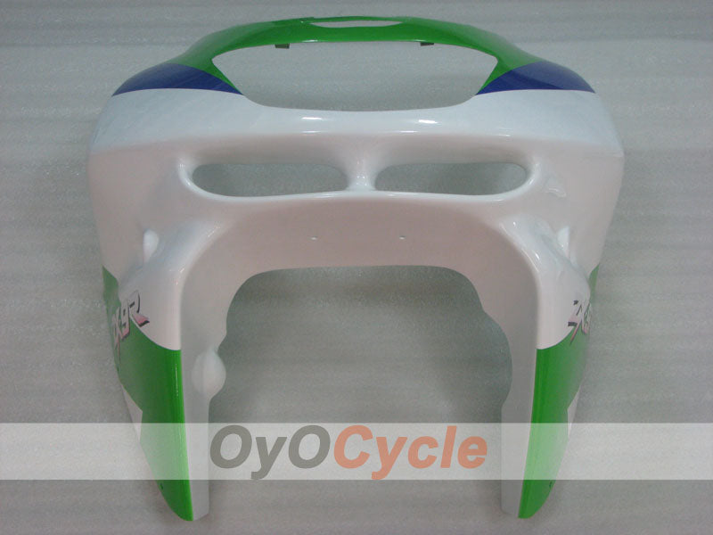 Kit de carenado para NINJA ZX-9R 94-97 - Verde, Azul, Blanco - Estilo de fábrica #OYO87906072