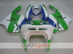 Kit de carenado para NINJA ZX-9R 94-97 - Verde, Azul, Blanco - Estilo de fábrica #OYO87906072