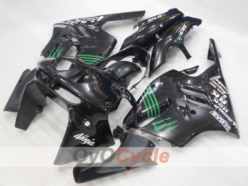Kit de carenado para NINJA ZX-9R 94-97 - Negro - Monster #OYO87906076 Imagen secundaria del producto
