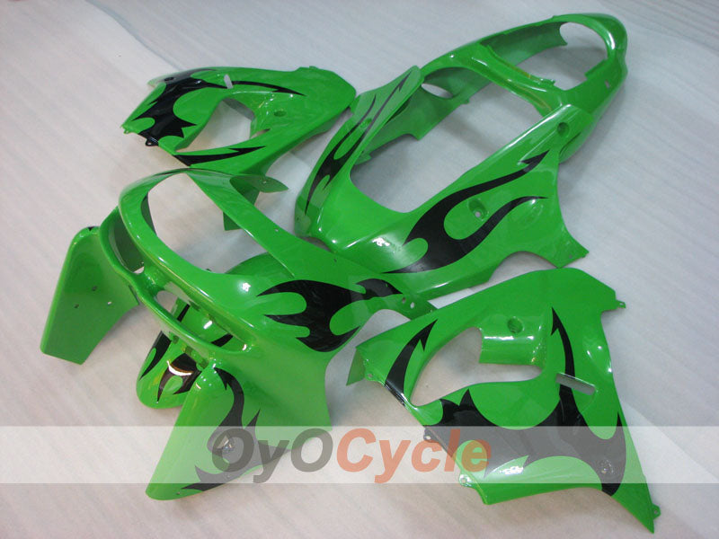 Kit de carenado para NINJA ZX-9R 98-99 - Verde, Negro - Estilo de fábrica #OYO87906077 Imagen principal del producto