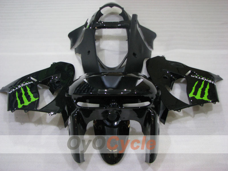 Kit de carenado para NINJA ZX-9R 98-99 - Negro - Monster #OYO87906079 Imagen secundaria del producto