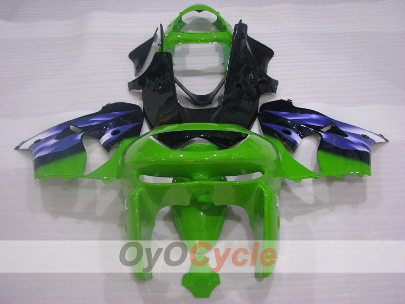 Carenado para NINJA ZX-9R 98-99 - Verde, Morado, Negro - Estilo de fábrica #OYO87906082 Imagen secundaria del producto