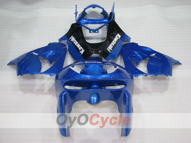 Kit de carenado para NINJA ZX-9R 98-99 - Azul, Negro - Estilo original #OYO87906083
