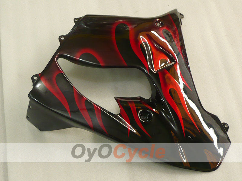 Kit de carenado para NINJA ZX-9R 98-99 - Rojo, Negro - Llama #OYO87906084