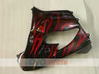 Kit de carenado para NINJA ZX-9R 98-99 - Rojo, Negro - Llama #OYO87906084
