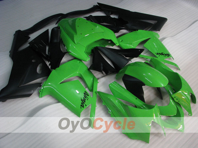 Kit de carenado de inyección para NINJA ZX-10R 04-05 - Verde, Negro - Estilo de fábrica #OYO87906090 Imagen principal del producto