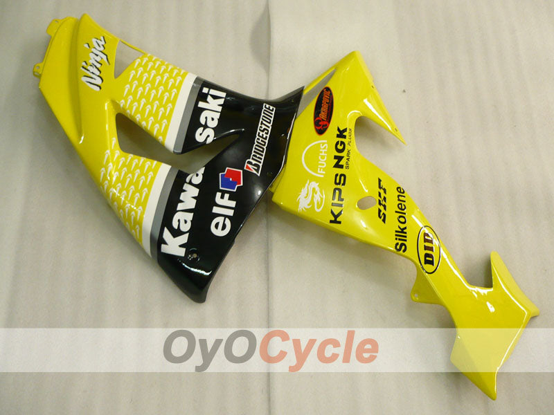 Kit de carenado por inyección para NINJA ZX-10R 06-07 - Amarillo - Nakano #OYO87906091