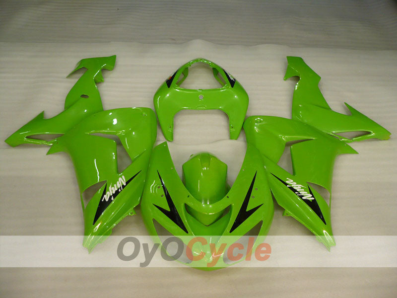 Kit de carenado por inyección para NINJA ZX-10R 06-07 - Verde - Estilo de fábrica #OYO87906092 Imagen secundaria del producto