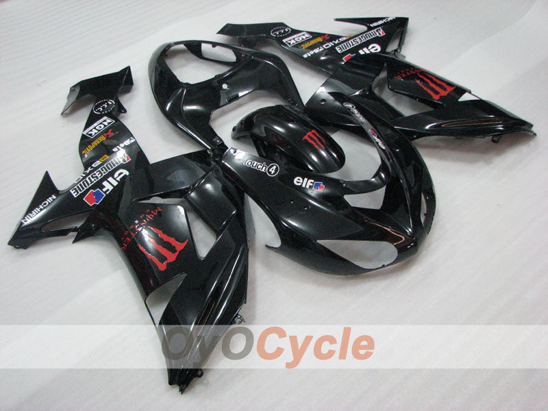 Kit de Carenado Inyectado para NINJA ZX-10R 06-07 - Negro - Monster #OYO87906095 Imagen principal del producto