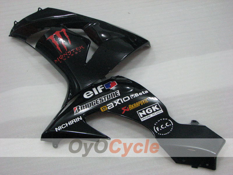 Carenado lateral izquierdo y derecho para Kawasaki 06-07 Ninja ZX-10R #OYO87913409
