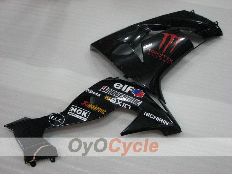 Carenado lateral izquierdo y derecho para Kawasaki 06-07 Ninja ZX-10R #OYO87913409