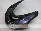 Kit de carenado por inyección para NINJA ZX-10R 06-07 - Morado, Negro - Llama #OYO87906096