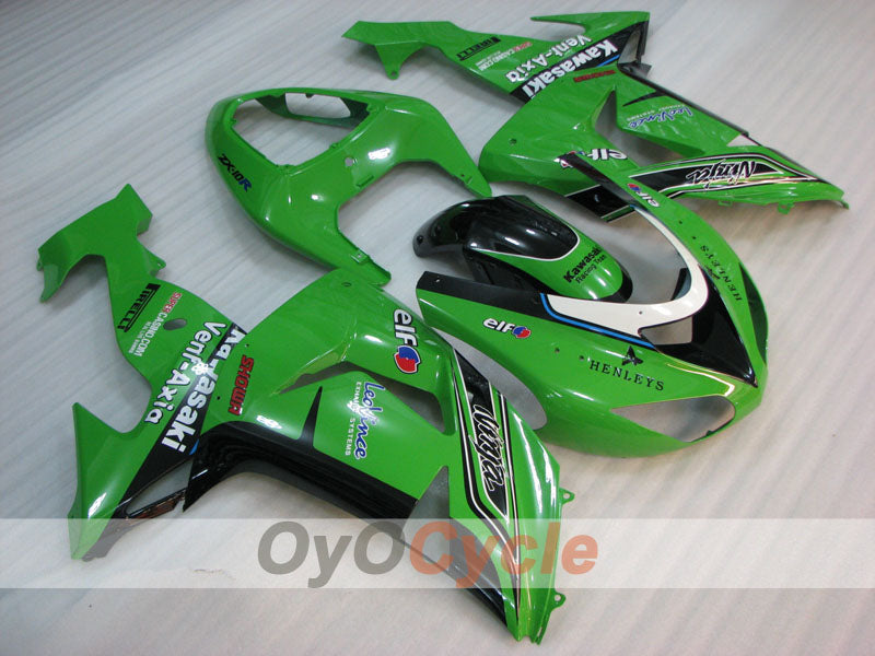 Carenado de inyección para NINJA ZX-10R 06-07 - Verde - PIRELLI #OYO87906097 Imagen principal del producto