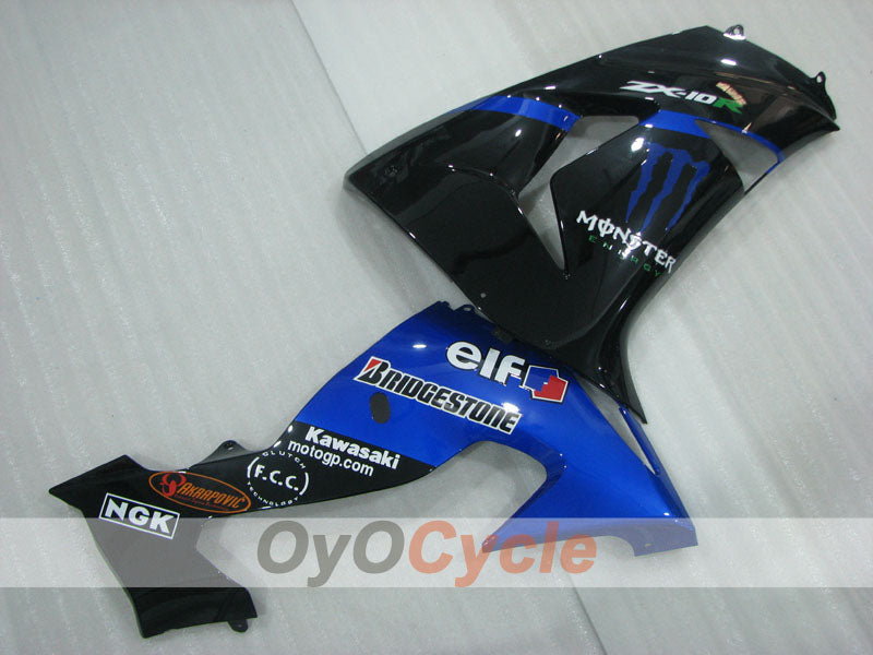 Carenado lateral izquierdo y derecho para Kawasaki 06-07 Ninja ZX-10R #OYO87913418 Imagen secundaria del producto