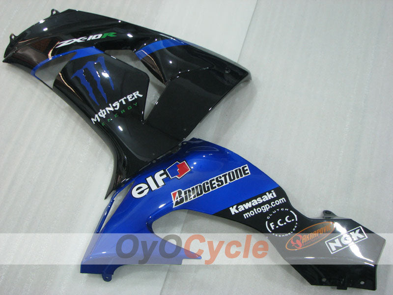 Carenado lateral izquierdo y derecho para Kawasaki 06-07 Ninja ZX-10R #OYO87913418 Imagen principal del producto