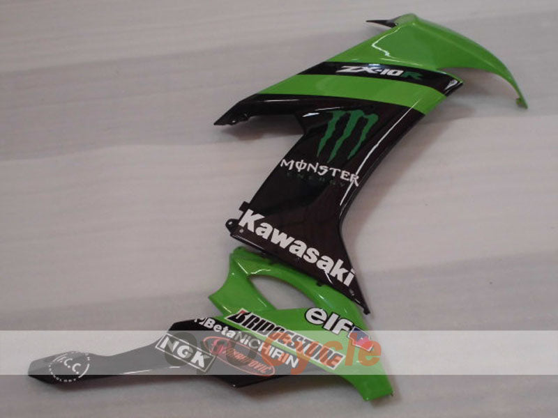 Carenado lateral izquierdo y derecho para Kawasaki 08-10 Ninja ZX-10R #OYO87913465