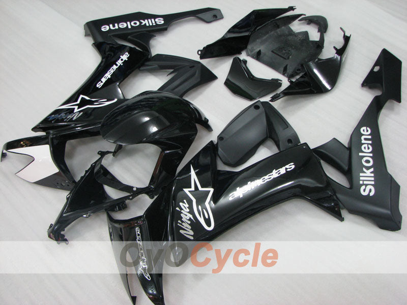 Kit de carenado por inyección para NINJA ZX-10R 08-10 - Negro - Estilo de fábrica #OYO87906108 Imagen secundaria del producto