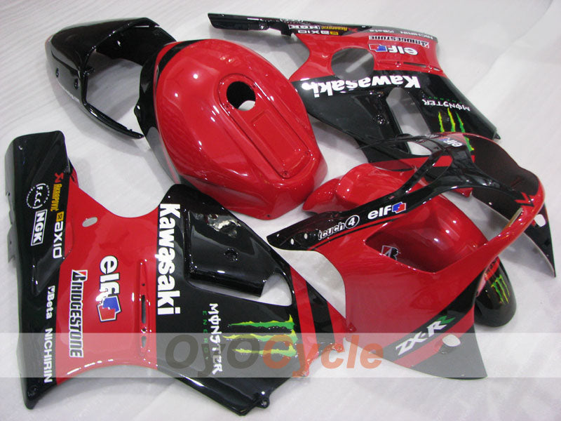 Kit de carenado por inyección para NINJA ZX-12R 00-01 - Rojo, Negro - Monster #OYO87906115 Imagen secundaria del producto