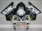 Carenado de inyección para NINJA ZX-12R 00-01 - Blanco, Negro - Monster #OYO87906116
