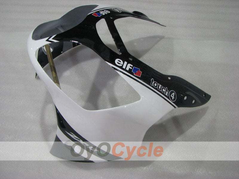 Carenado de inyección para NINJA ZX-12R 00-01 - Blanco, Negro - Monster #OYO87906116