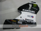 Carenado de inyección para NINJA ZX-12R 00-01 - Blanco, Negro - Monster #OYO87906116